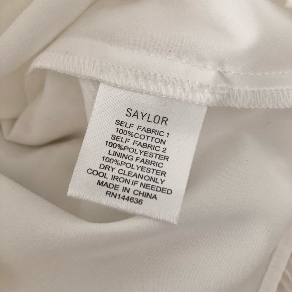 NWOT Revolve Saylor Talya White Cotton Romper - Picture 8 of 8